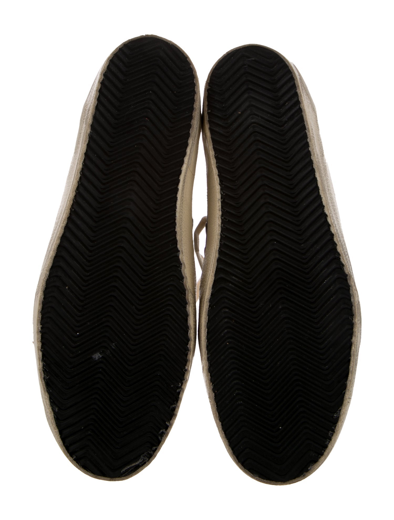 Golden Goose Canvas Distressed Accents Sneakers